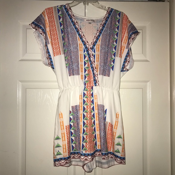 Pants - Aztec Print Romper